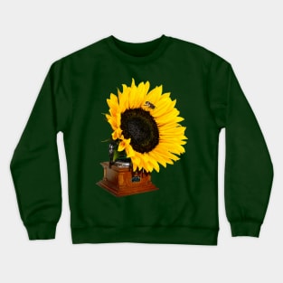 Sunflower Gramophone Crewneck Sweatshirt